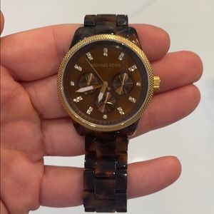 Michael Kors Tortoise Watch